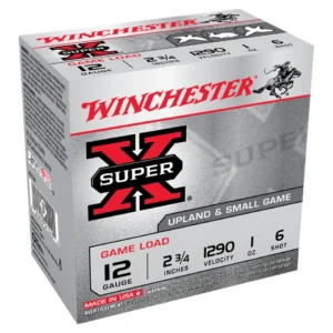 Winchester Super X 12ga 2 3/4" 1oz #6 Shot Game Load XU126